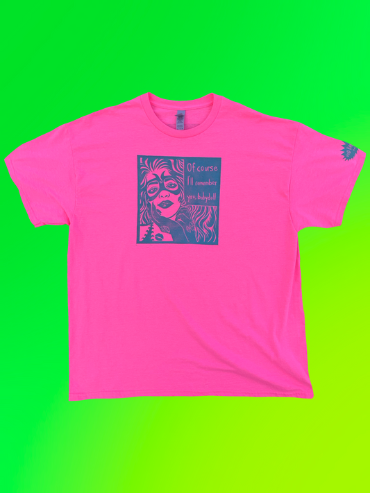 The Curl t-shirt PINK